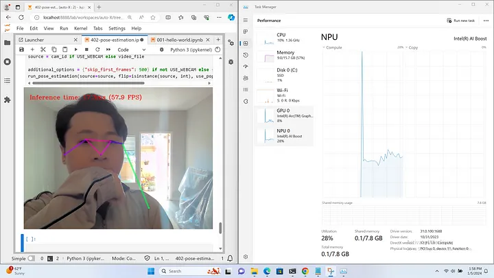 インテル® NPU (インテル® AI ブースト) に対応した最初の AI PC アプリを開発してビルドする方法