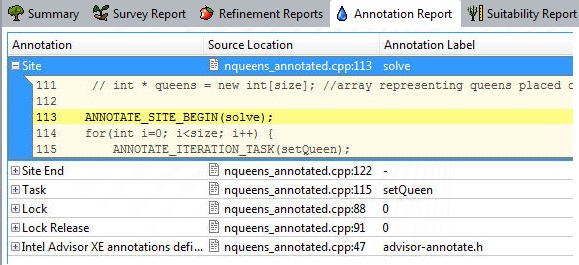 [アノテーション・レポート] ウィンドウの例