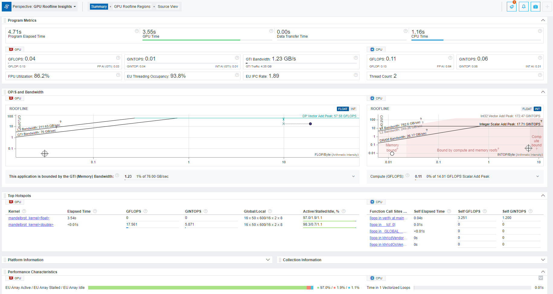 GPU ルーフライン調査のサマリーレポート