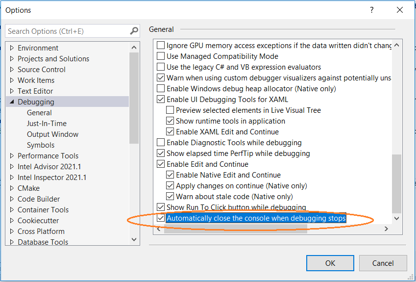 Unable to start program