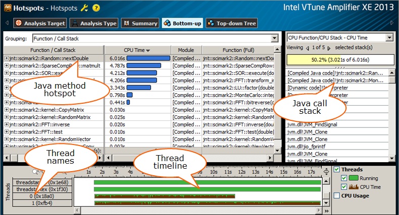 インテル® VTune™ Amplifier XE 2013 における Java* サポートの再開
