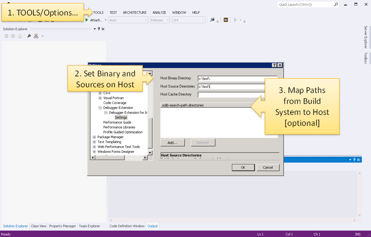 Debugging Native Coprocessor Applications - Configuration Debugging Native Coprocessor Applications - Configuration
